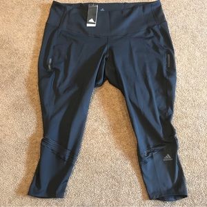 ADIDAS Workout Pants 4X Leggings How We Do Tights running Carrera plus size pant